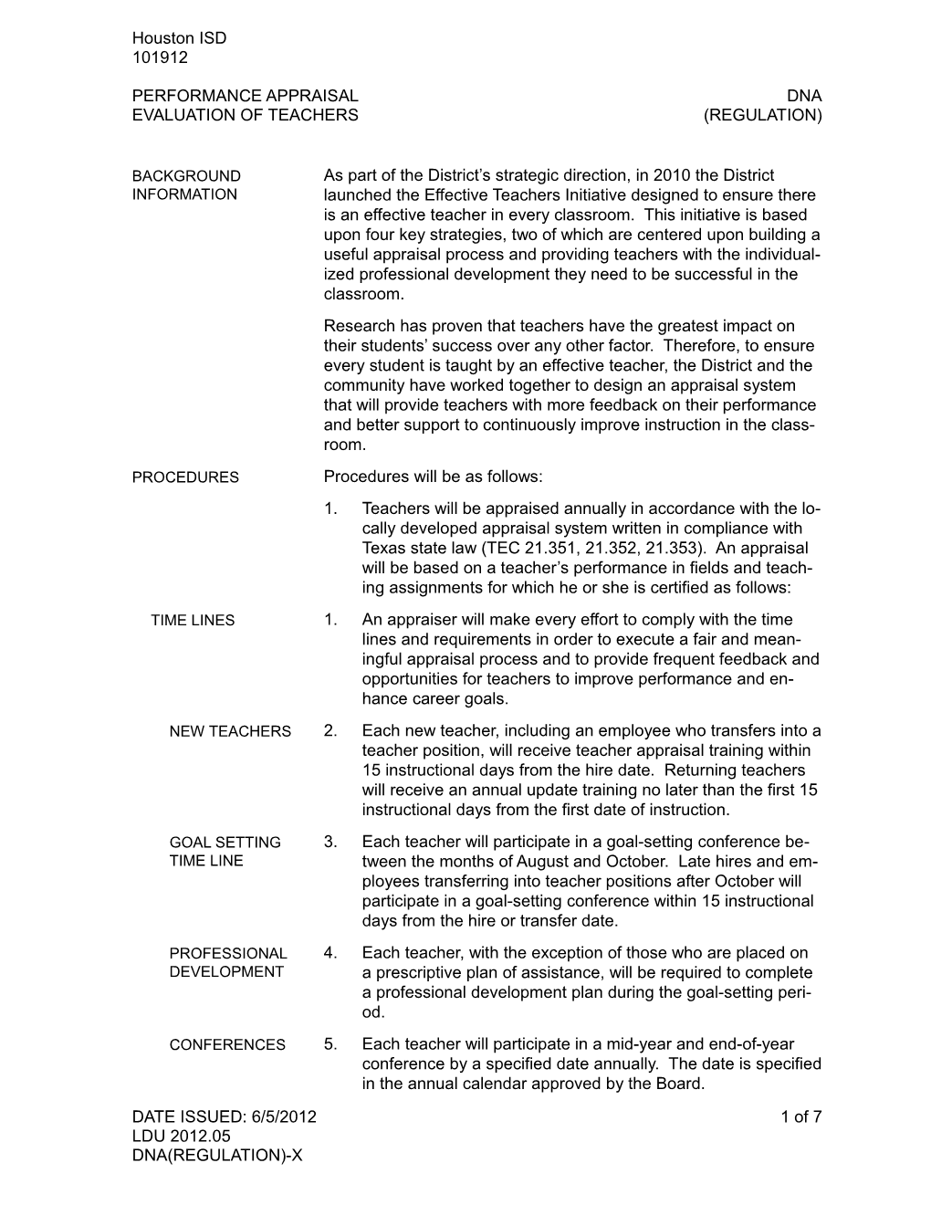 DNA(R)-X-101912 /Revisions/Numbered Updates/SD.RRM.39/Point Revisions