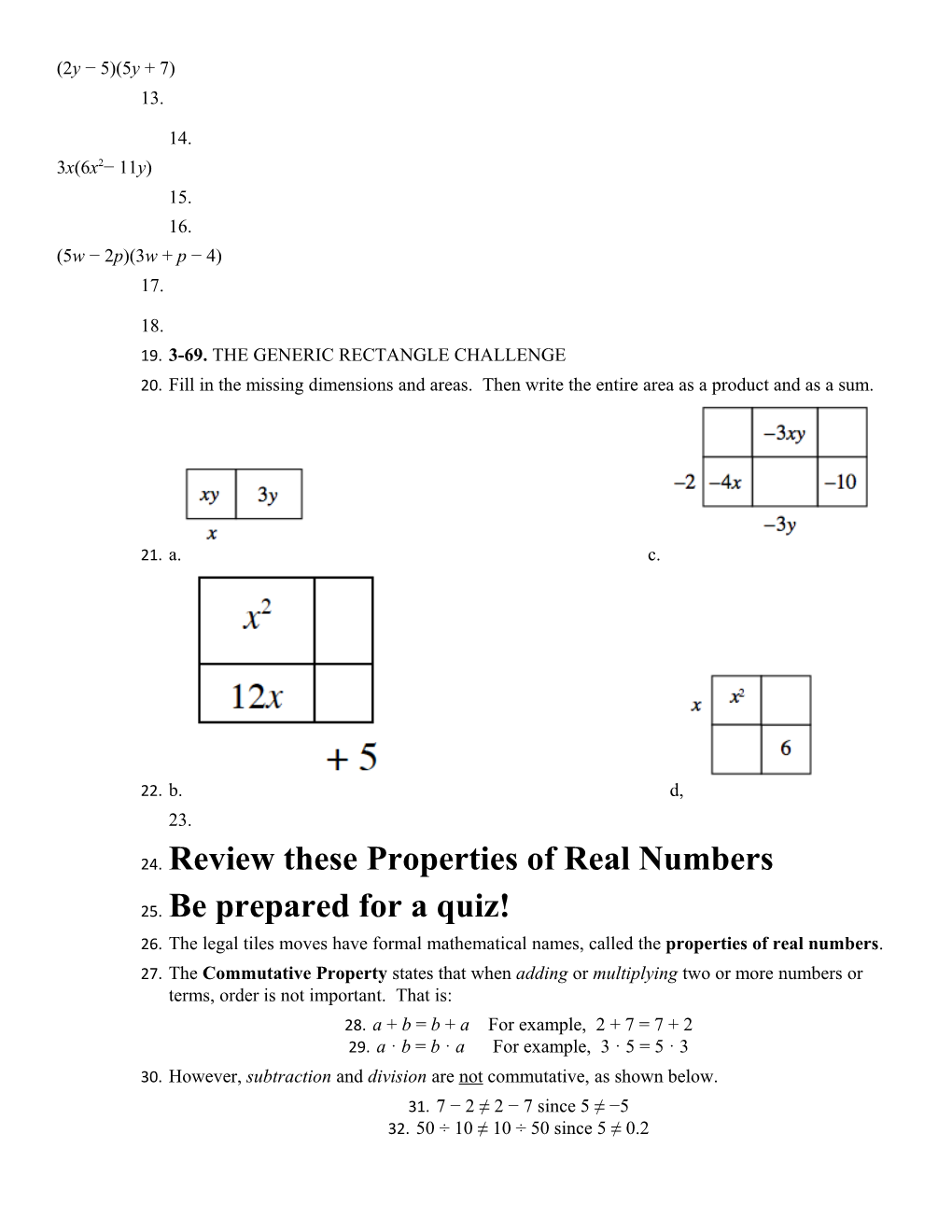 3.2.4 Using Generic Rectangles to Multiply