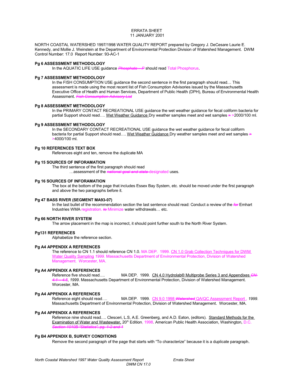 Pg 6 ASSESSMENT METHODOLOGY