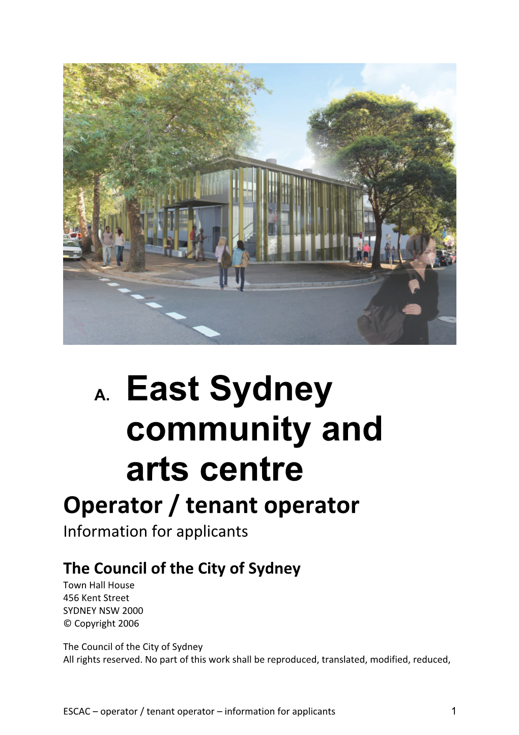East Sydney Community and Arts Centre