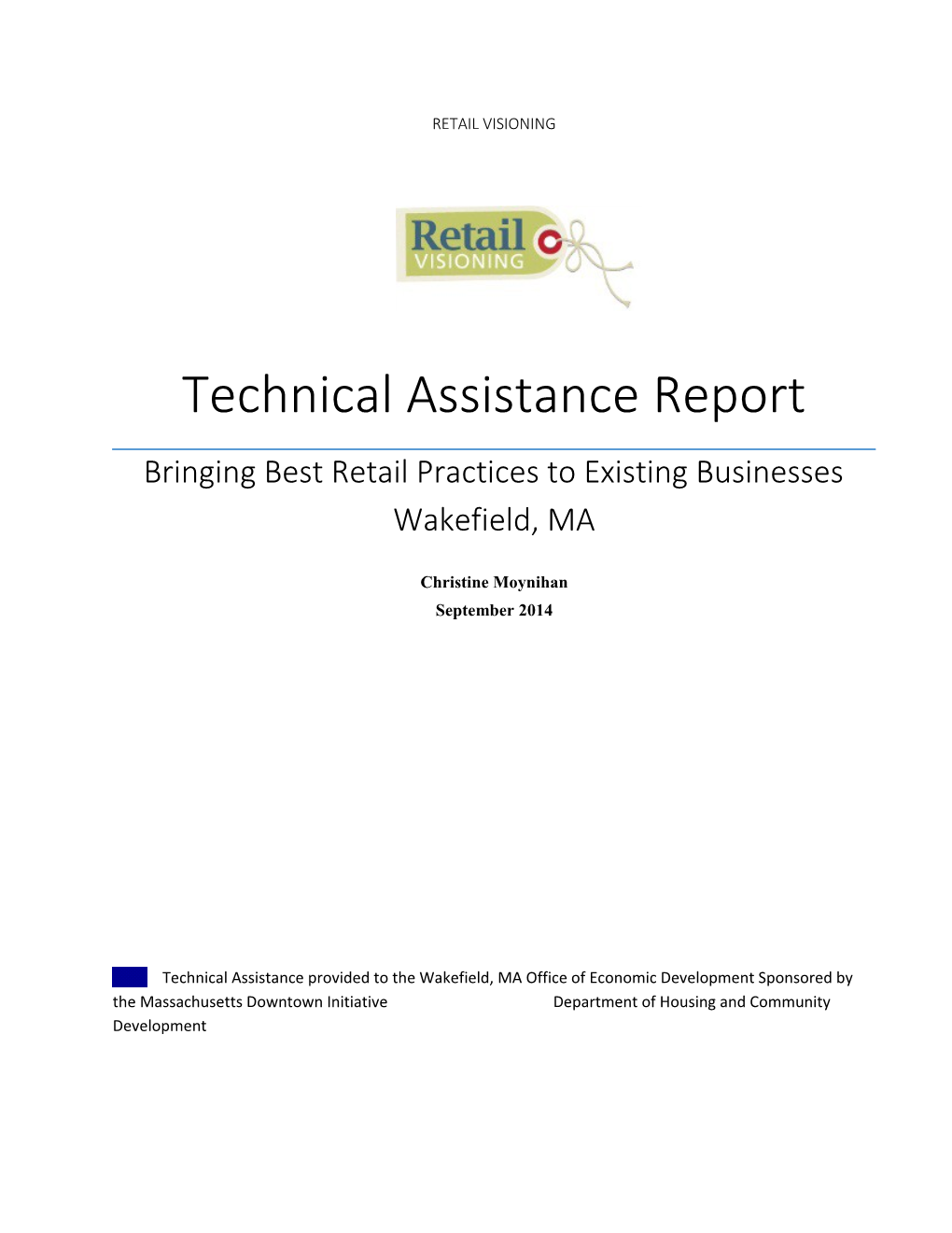 Technical Assistance Report