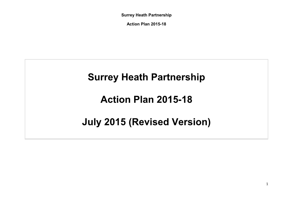 Surrey Heath Partnership