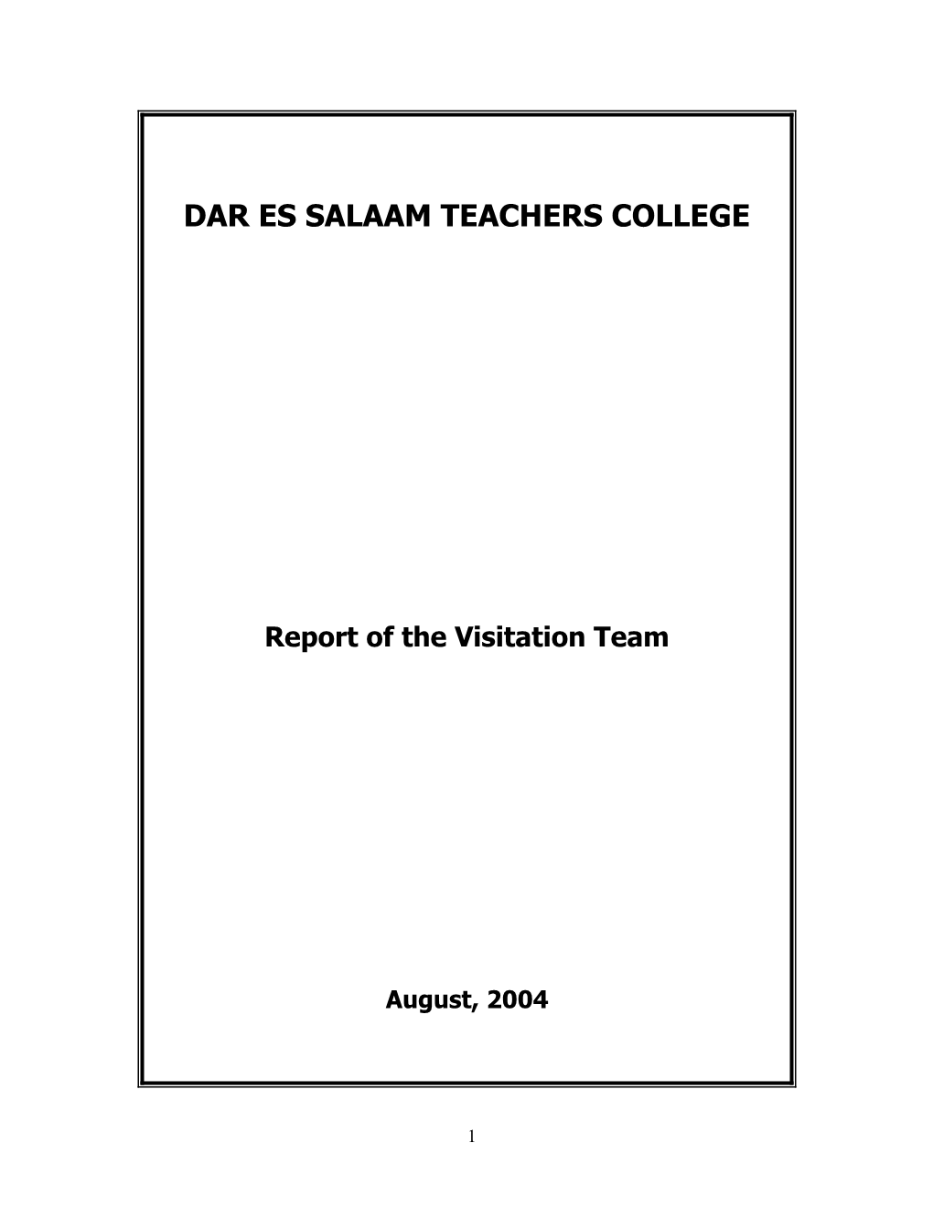 Dar Es Salaam Teachers College