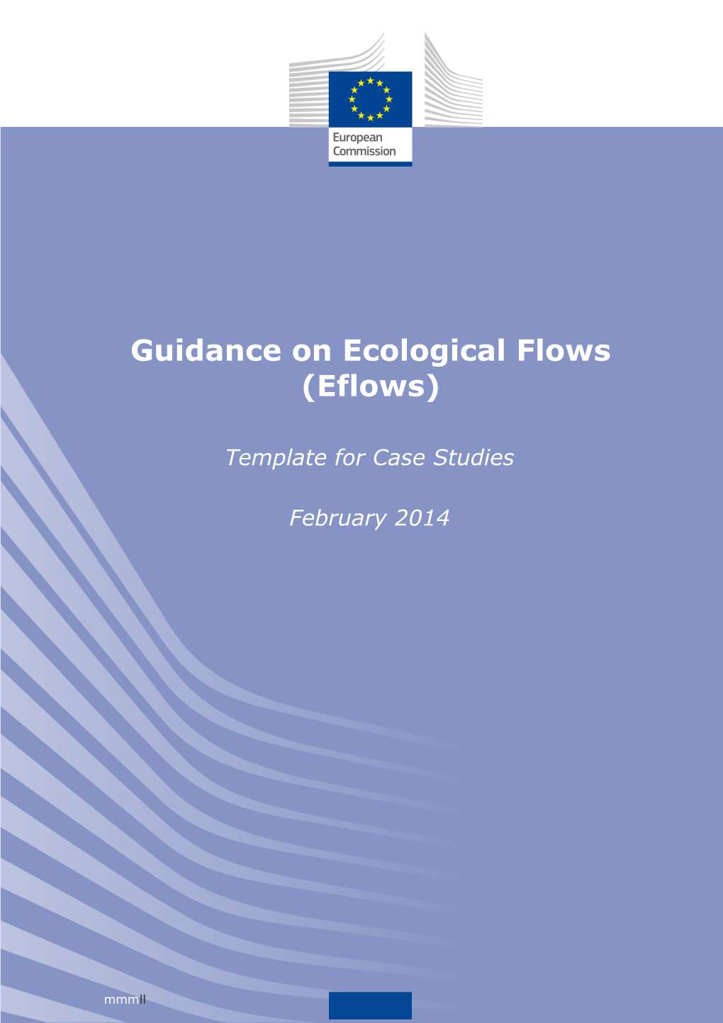 Guidance on Ecological Flows (Eflows)