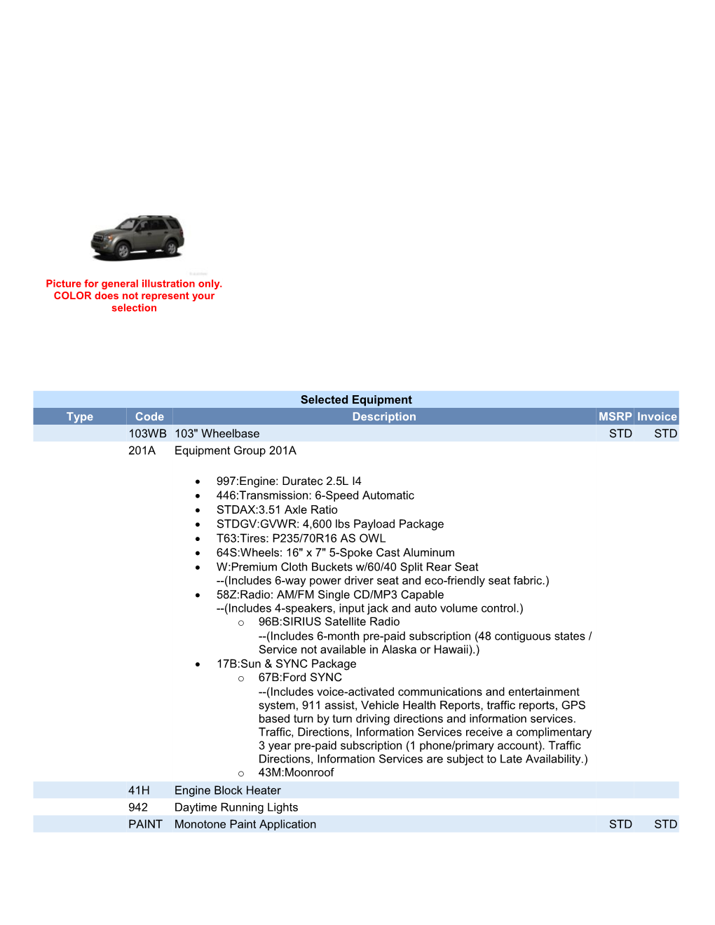 997:Engine: Duratec 2.5L I4