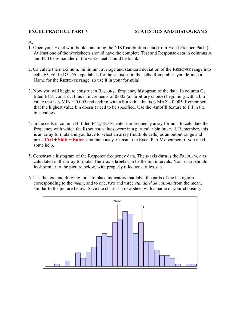 Excel Practice Part V