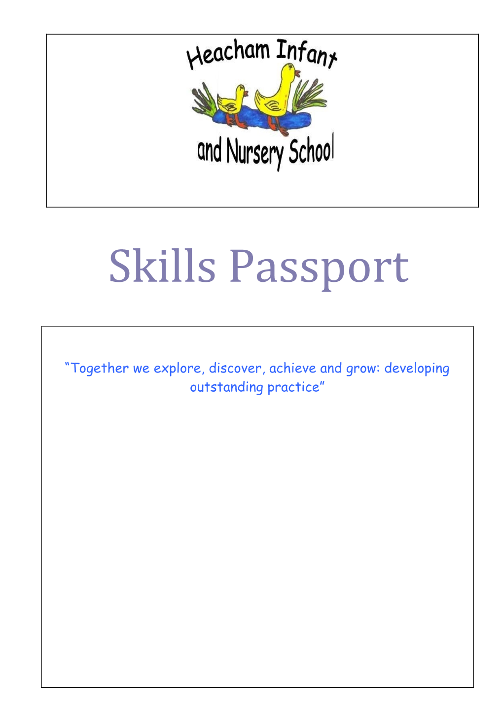 Skills Passport