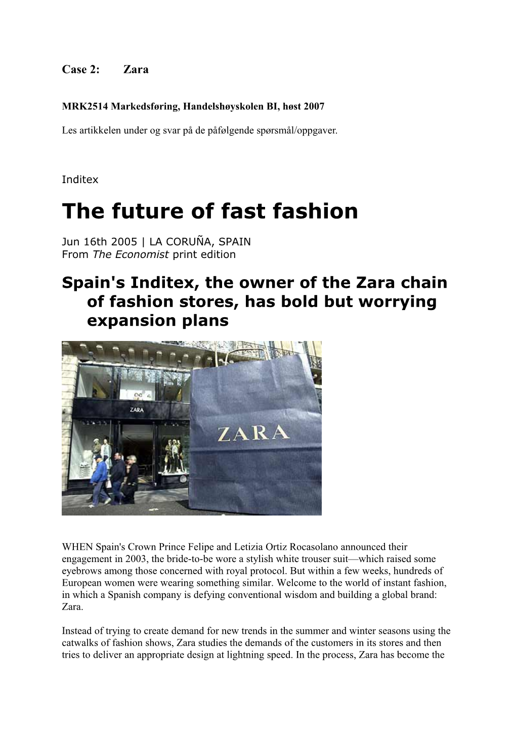 The Future of Fast Fashion
