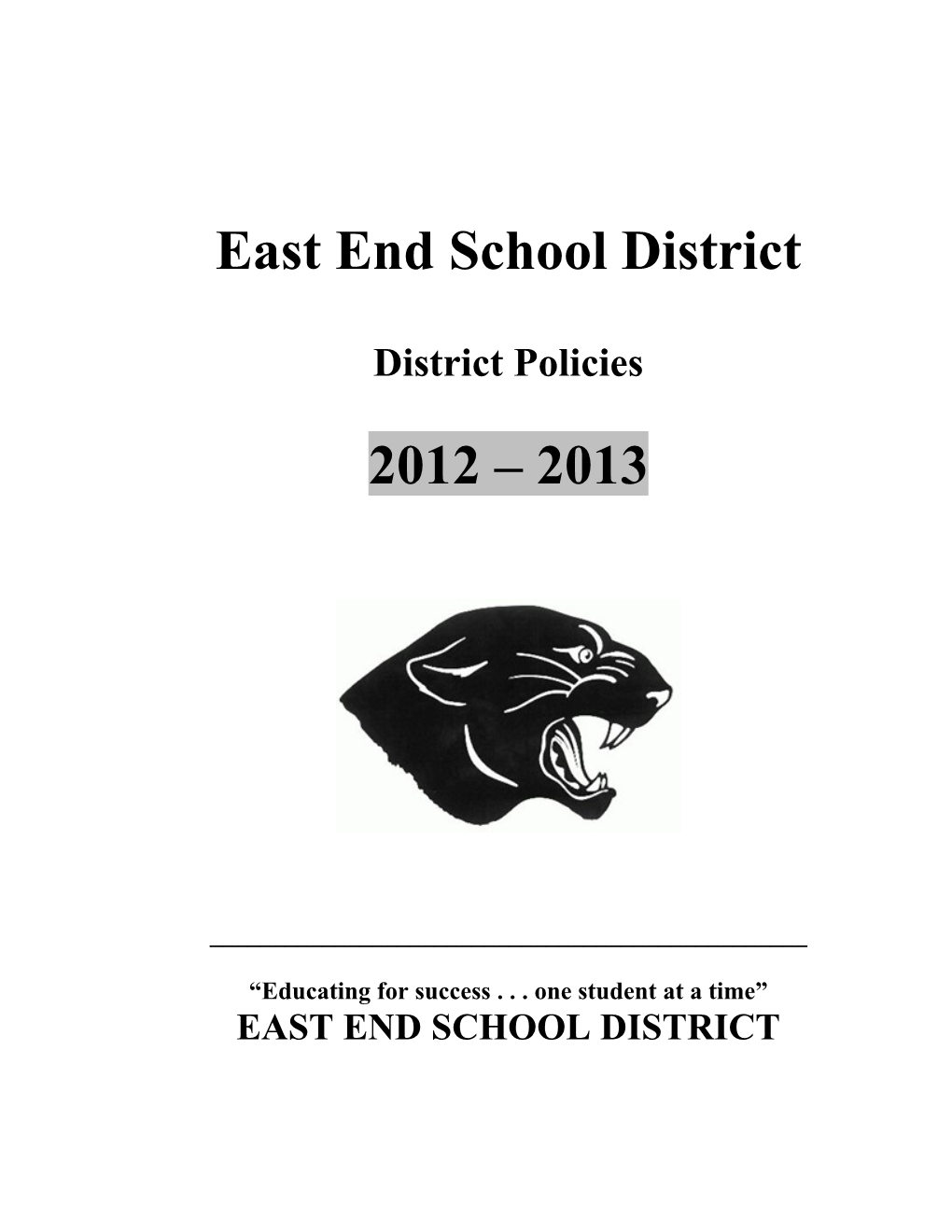 East End School District