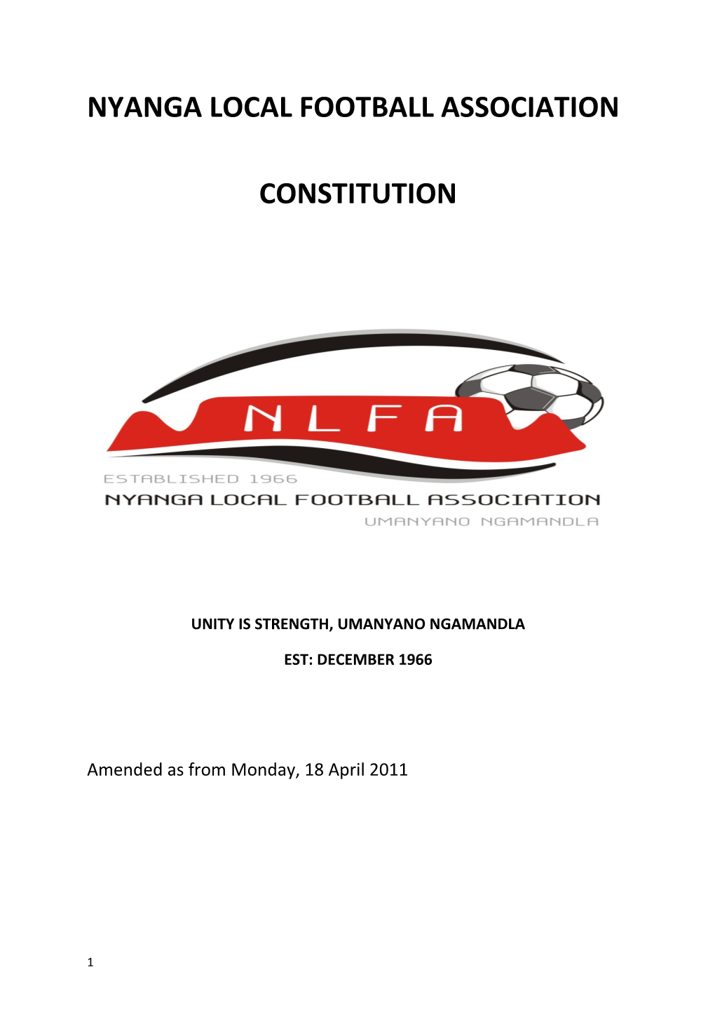 Nyanga Local Football Association