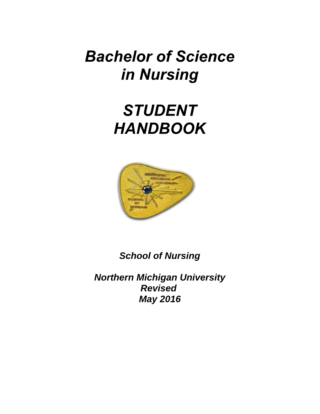 NMU Nursing Student Handbook