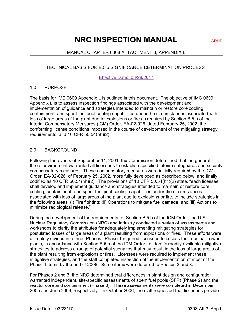 Appendix C Technical Basis for Occupational Radiation Safety Significance Determination Process