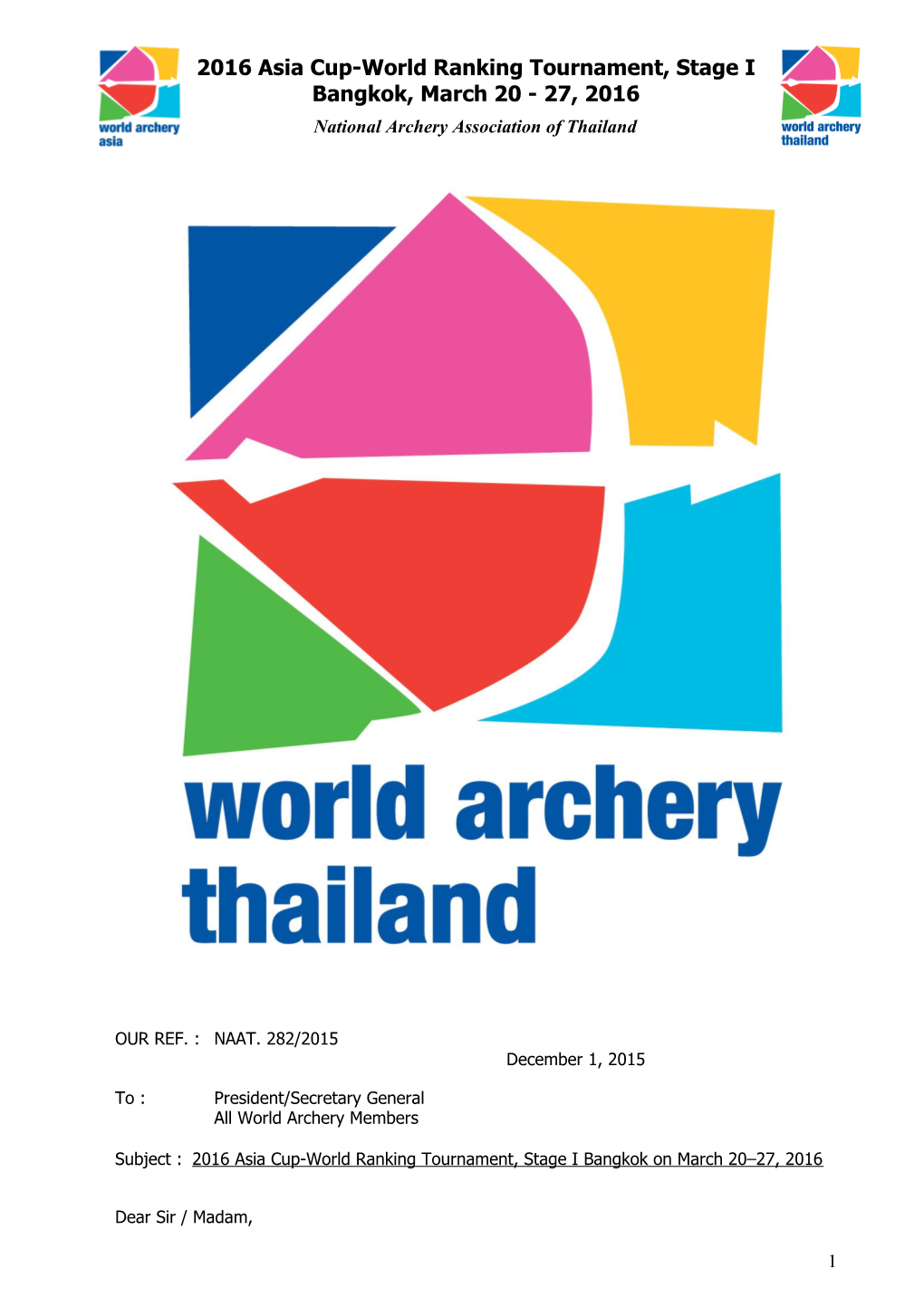 National Archery Association of Thailand