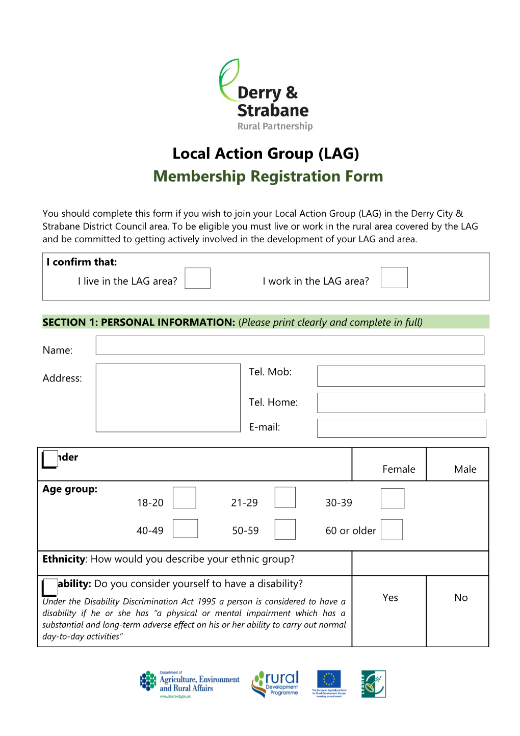 Local Action Group (LAG)