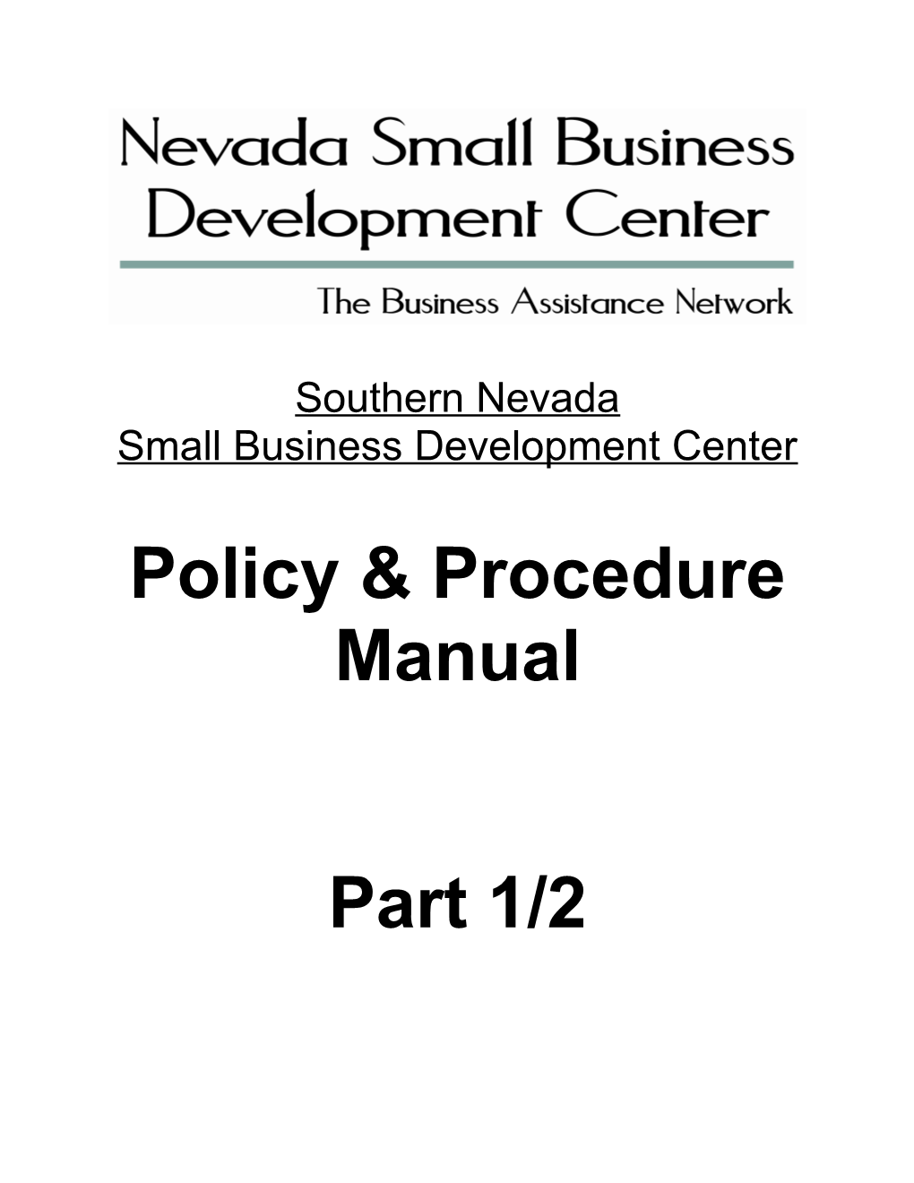 Nevada Small Business Development Center