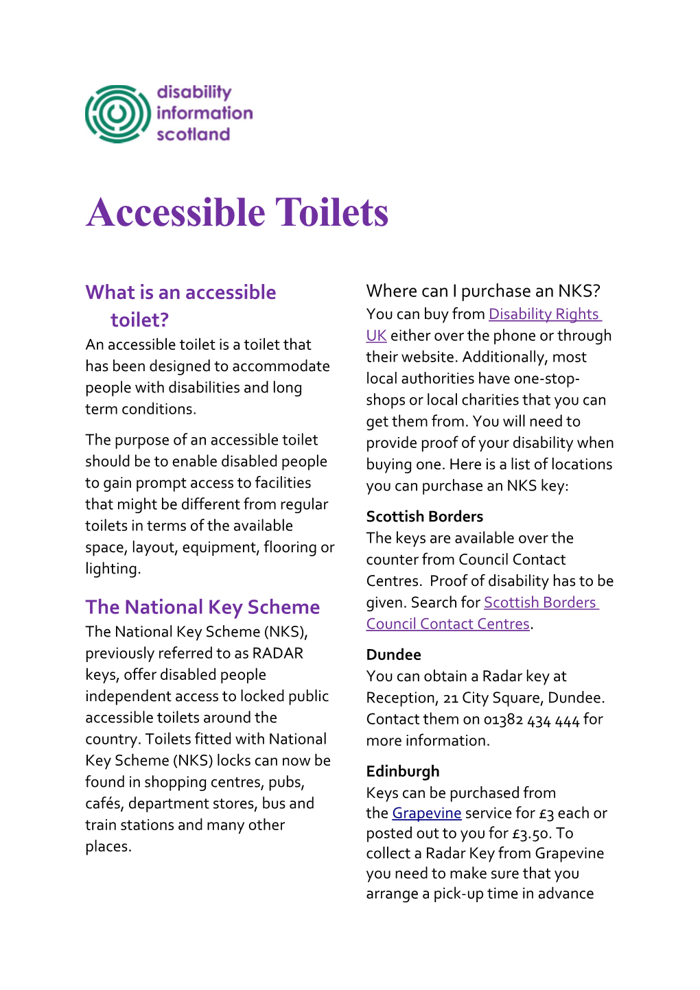 What Is an Accessible Toilet?