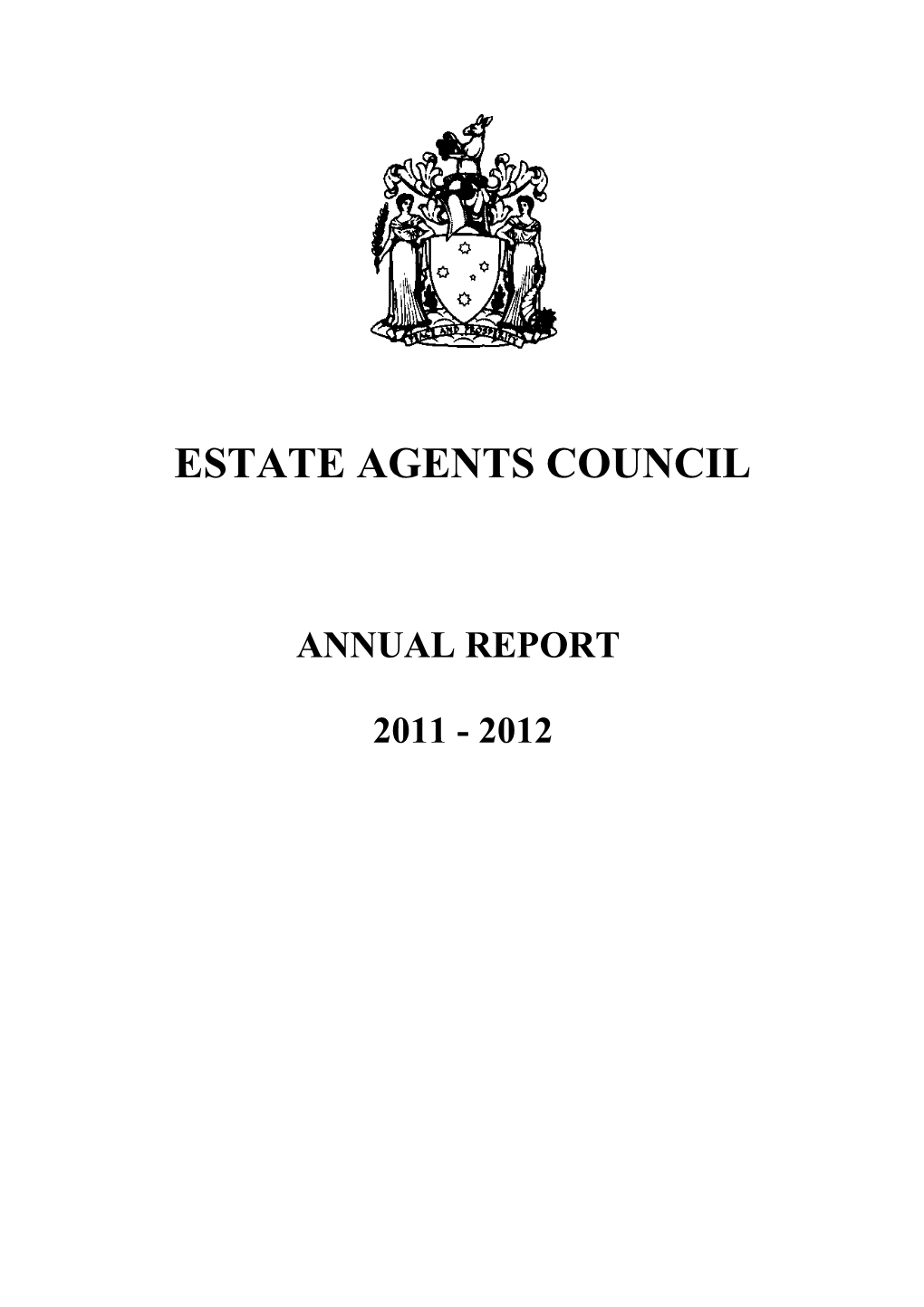 Estate Agents Council Annual Report 2011-12