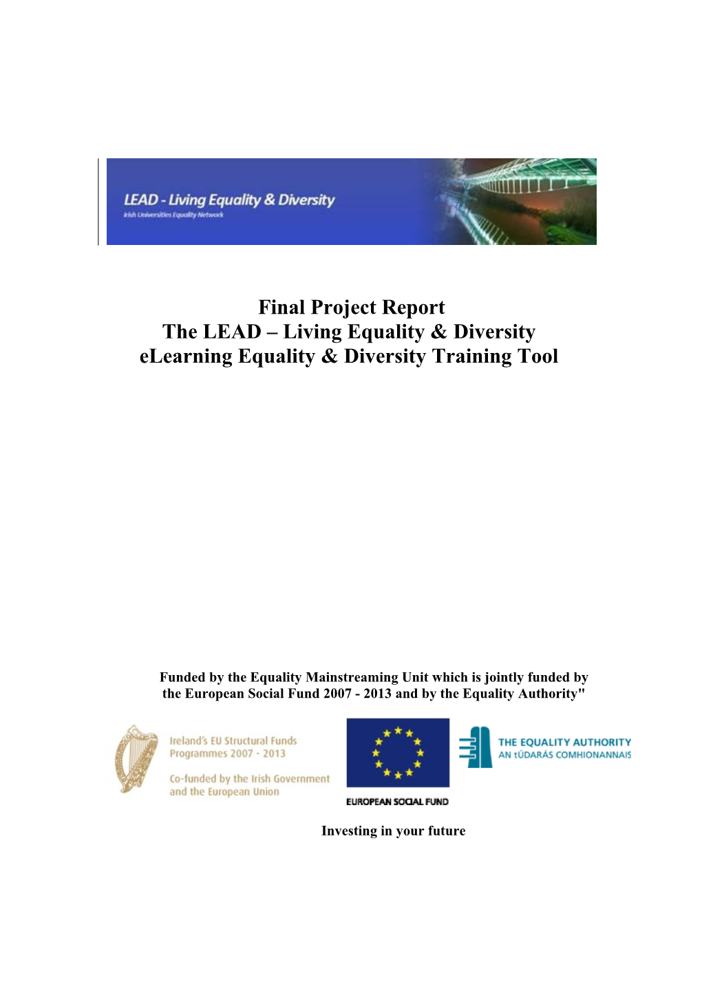 The LEAD Living Equality & Diversity