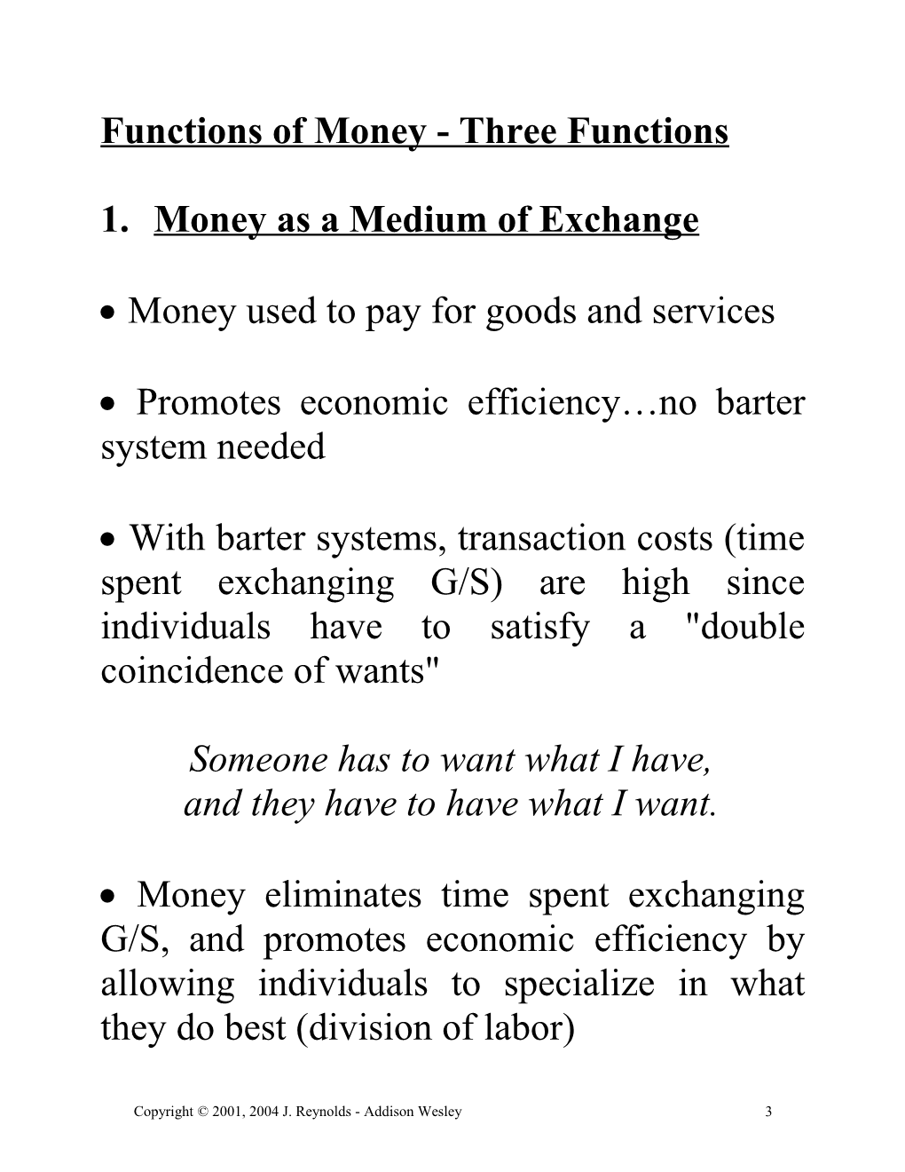 Chapter 1 - What Is Economics About
