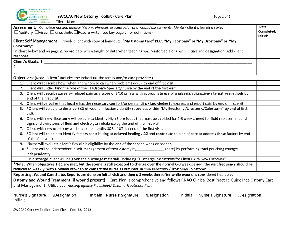 Clinical Protocol: Acute Surgical Wound