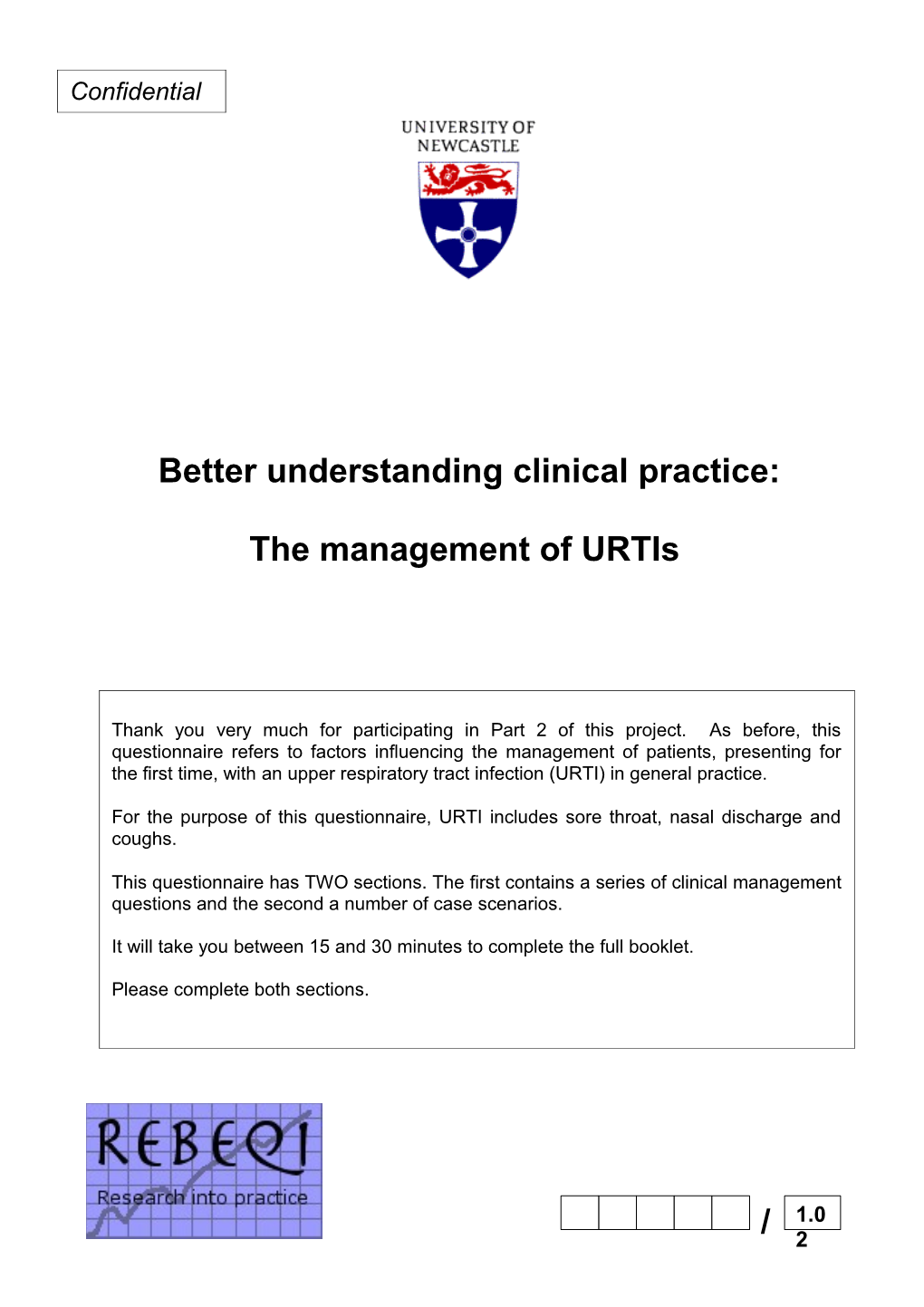 Better Understanding Clinical Practice