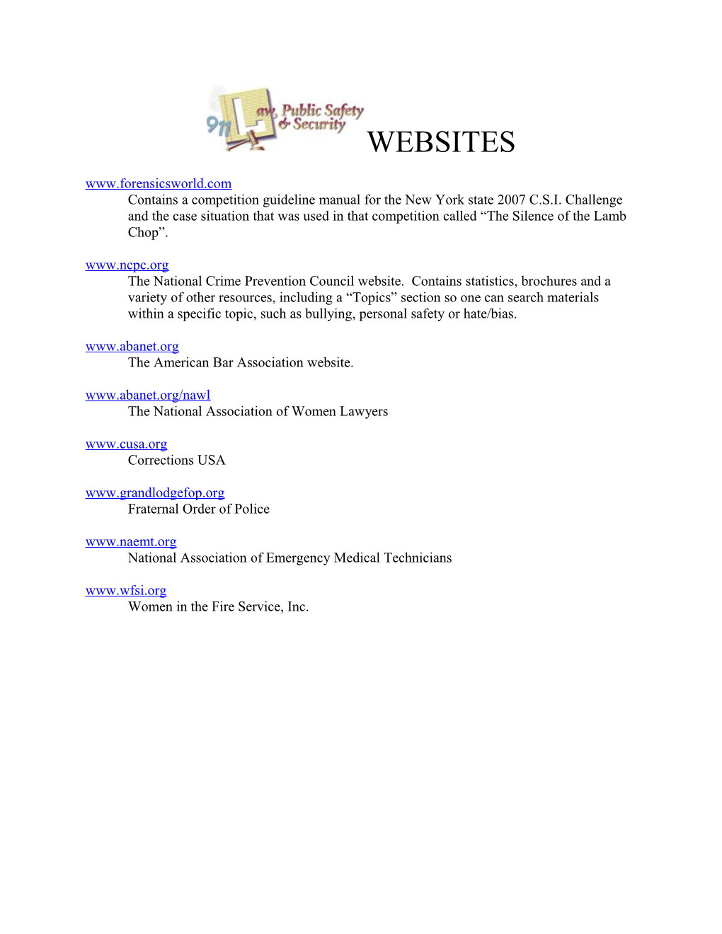 The American Bar Association Website