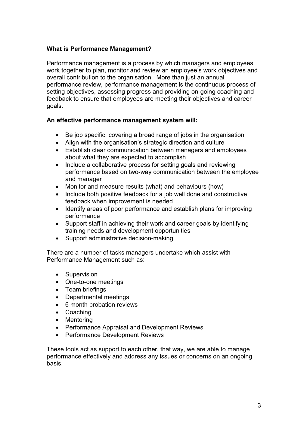 Employee Performance Management Handbook