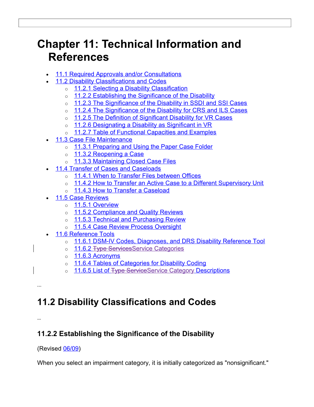 Chapter 11: Technical Information and References