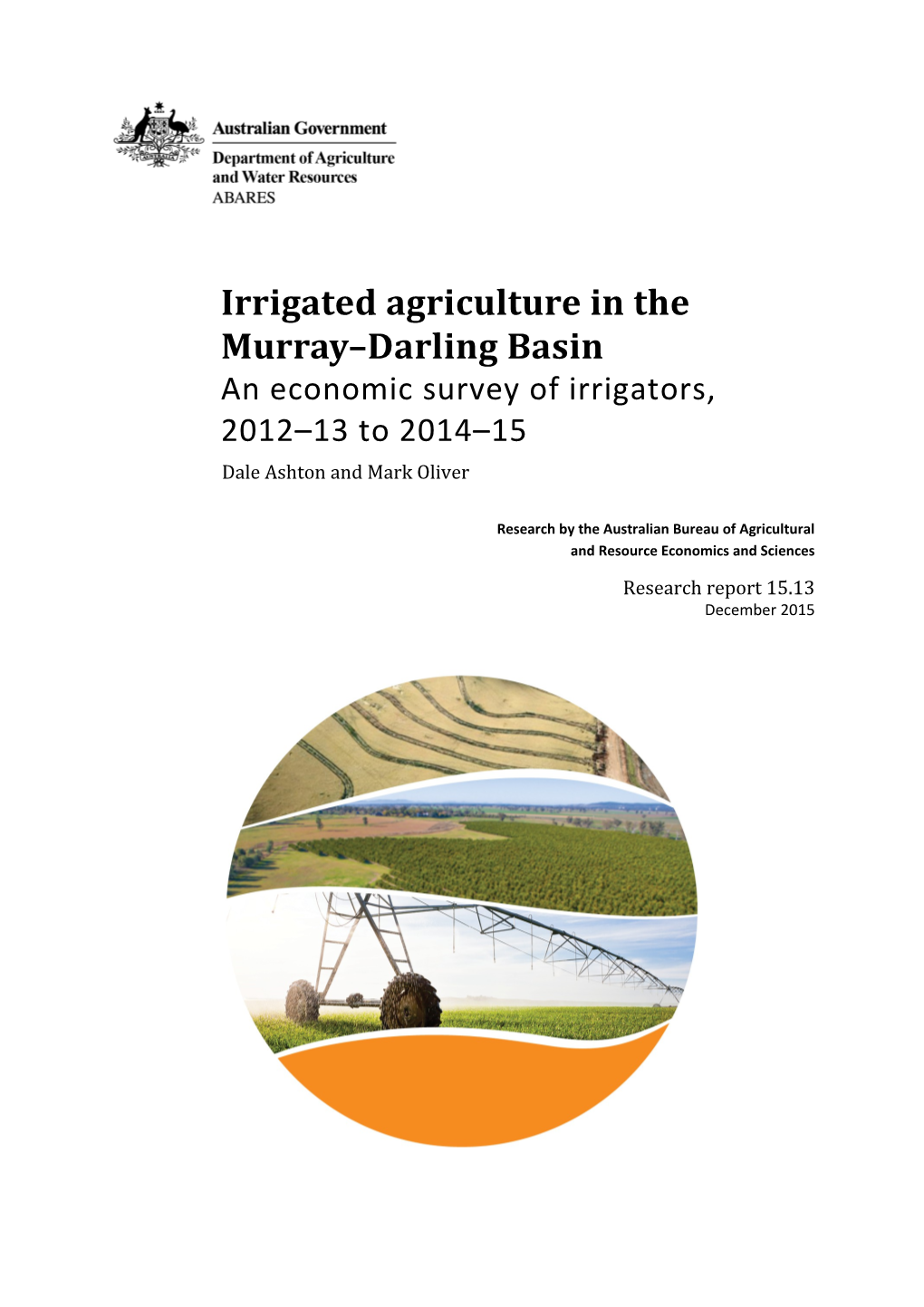Irrigated Agriculture in the Murray Darling Basin