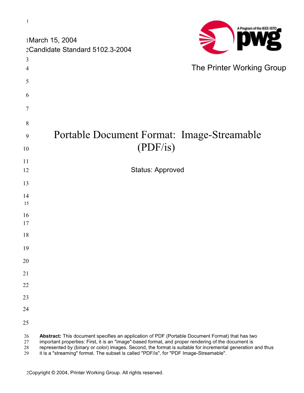 Portable Document Format: Image-Streamable