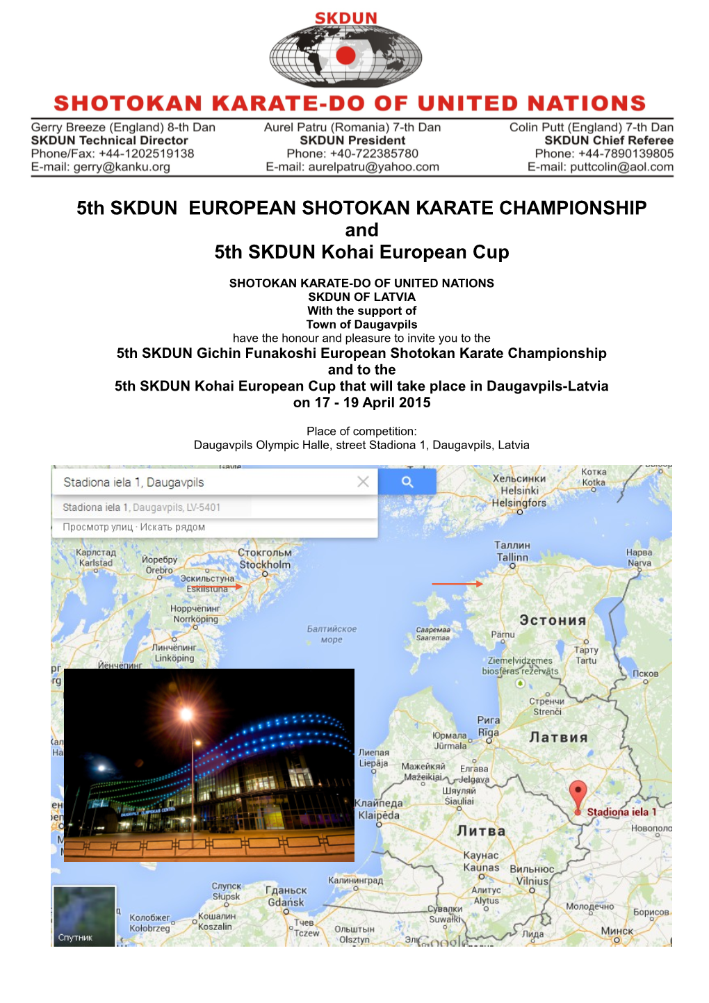 20Th SKDUN World Shotokan Karate Championship