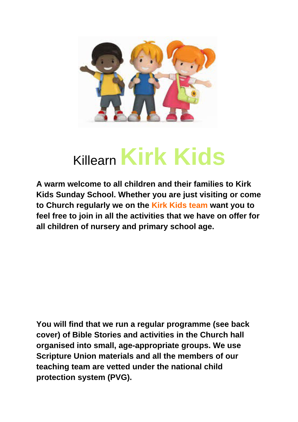 Killearn Kirk Kids