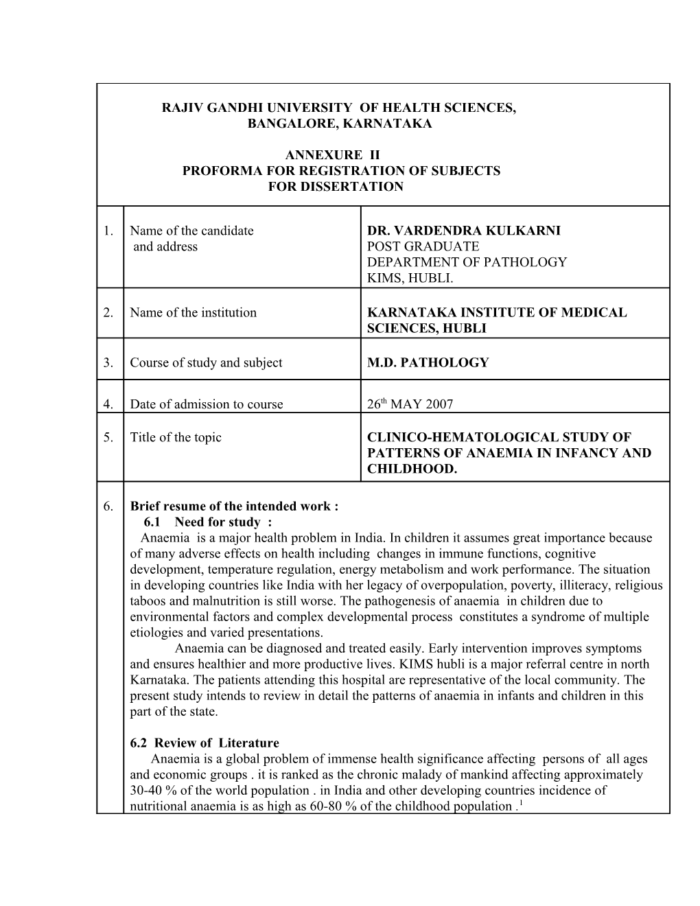 Dr. M.R. Lokeshwar, Nitin Shah Et Al Approach to a Child with Anaemia Pediatric Clinics