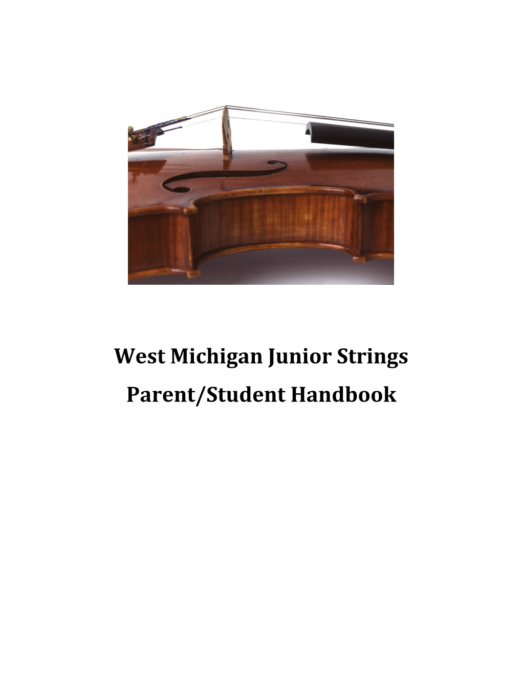 West Michigan Junior Strings