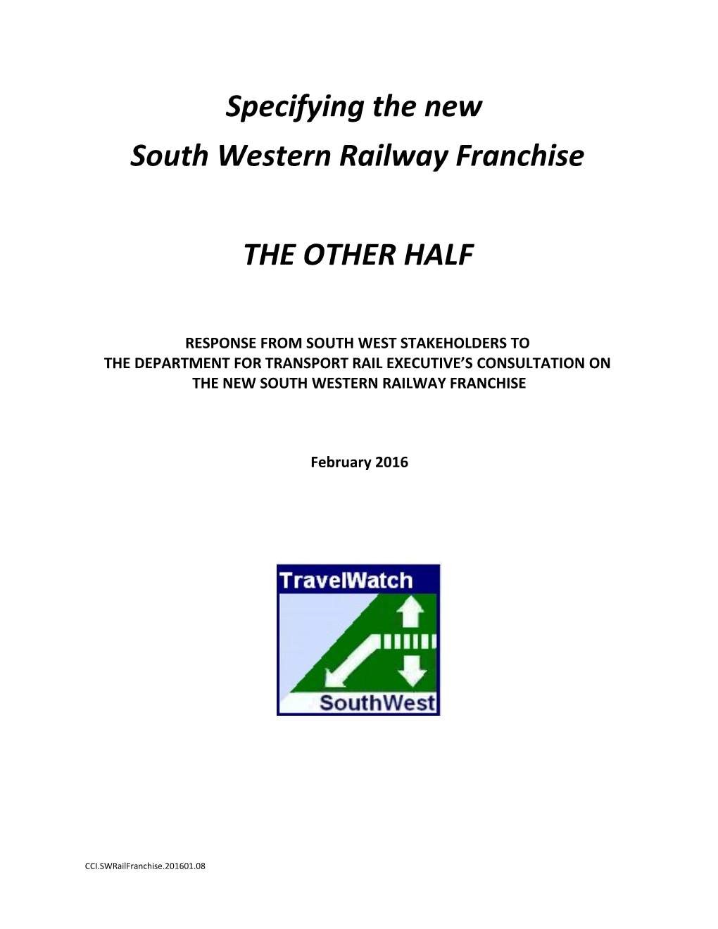 South Western Railway Franchise