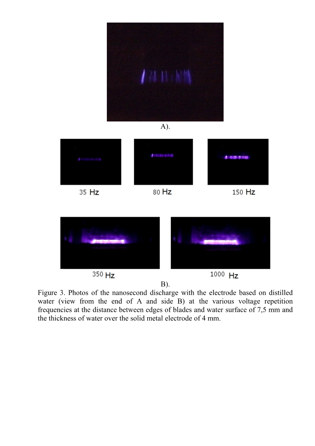 Characteristics of High Current Nanosecond Discharge