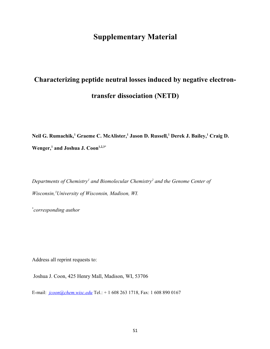 Characterizing Peptide Neutral Losses Induced by Negative Electron-Transfer Dissociation