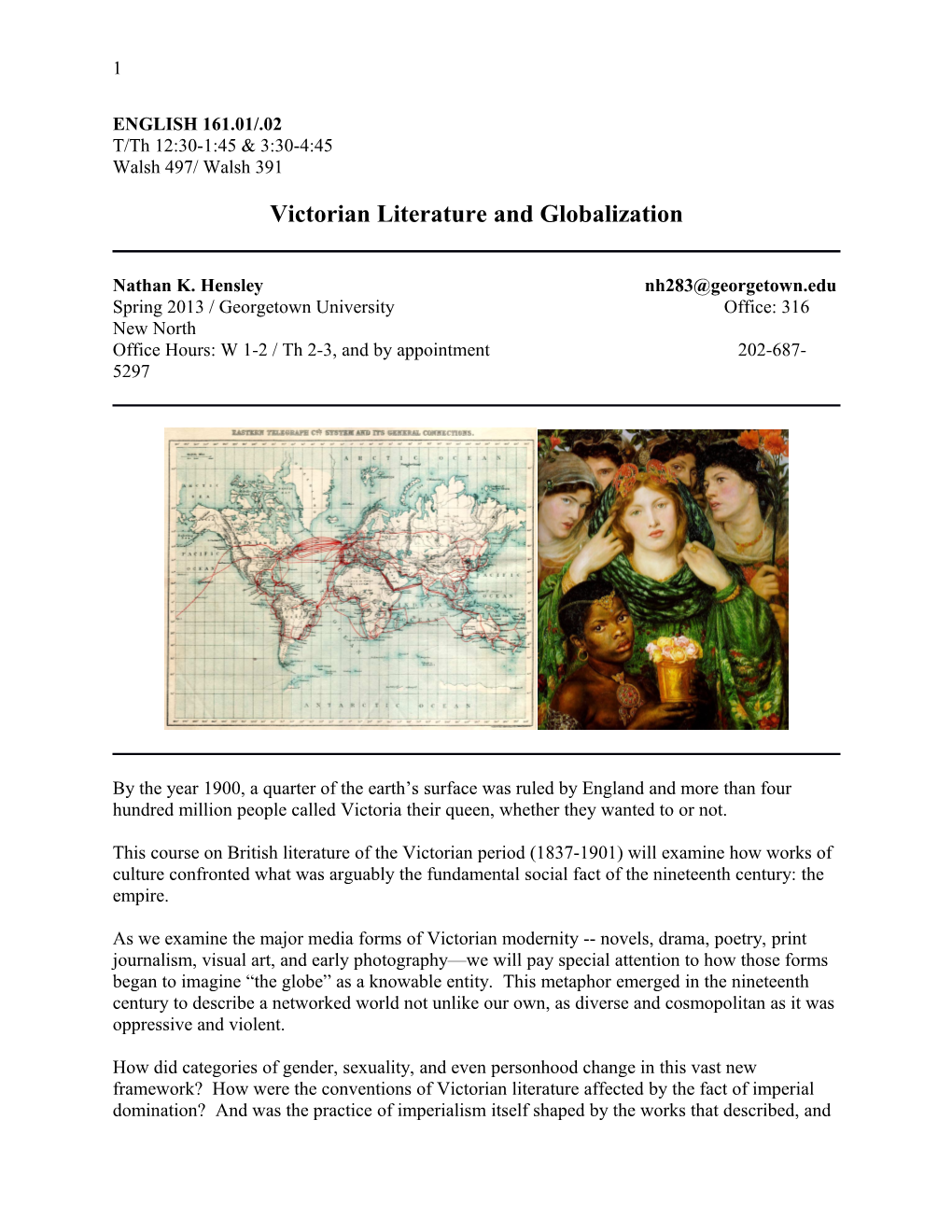 Victorian Literature and Globalization