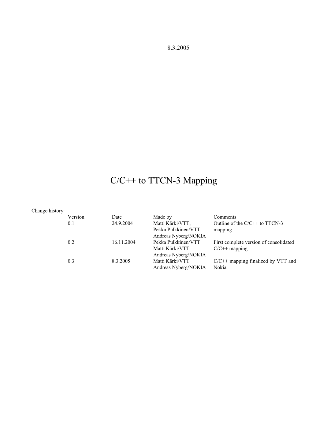 Template for TT-Medal-VTT Reports