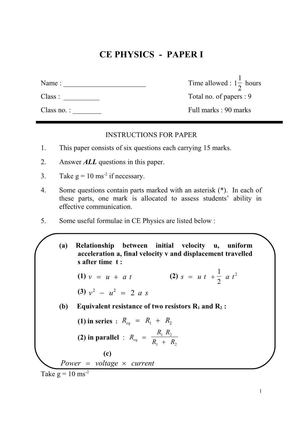 The Figure Above Shows an Experimental Set-Up to Determine the Specific Latent Heat Of