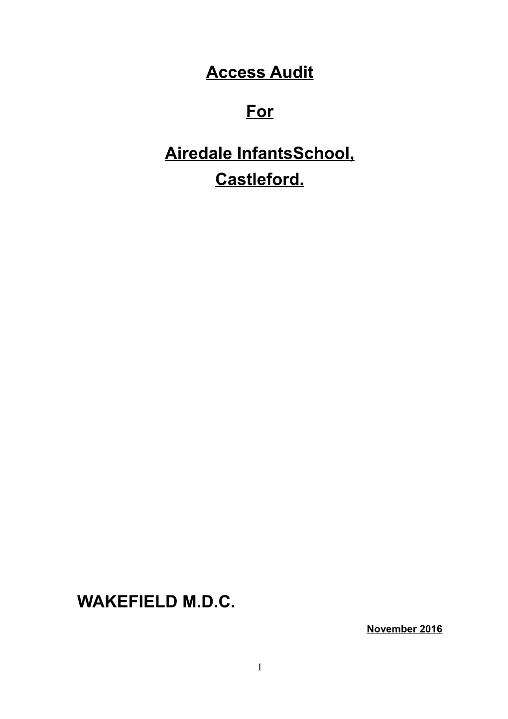 Airedale Infantsschool