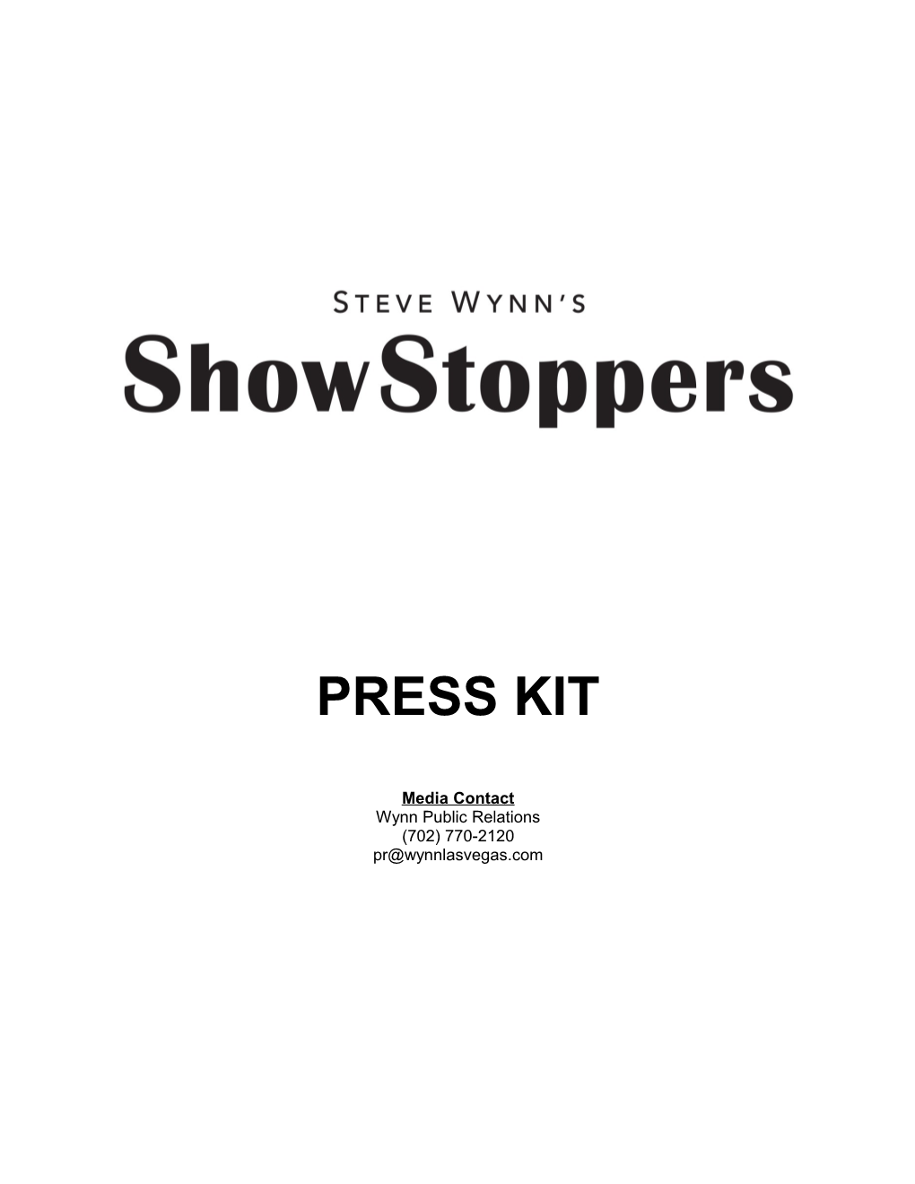 Steve Wynn S Showstoppers Lights up the Encore Theater Stage at Wynn Las Vegas