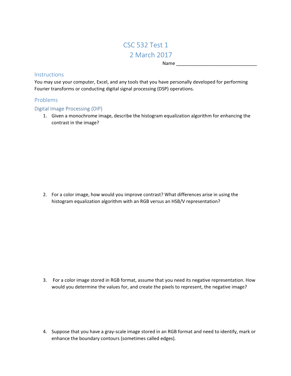 Digital Image Processing (DIP)