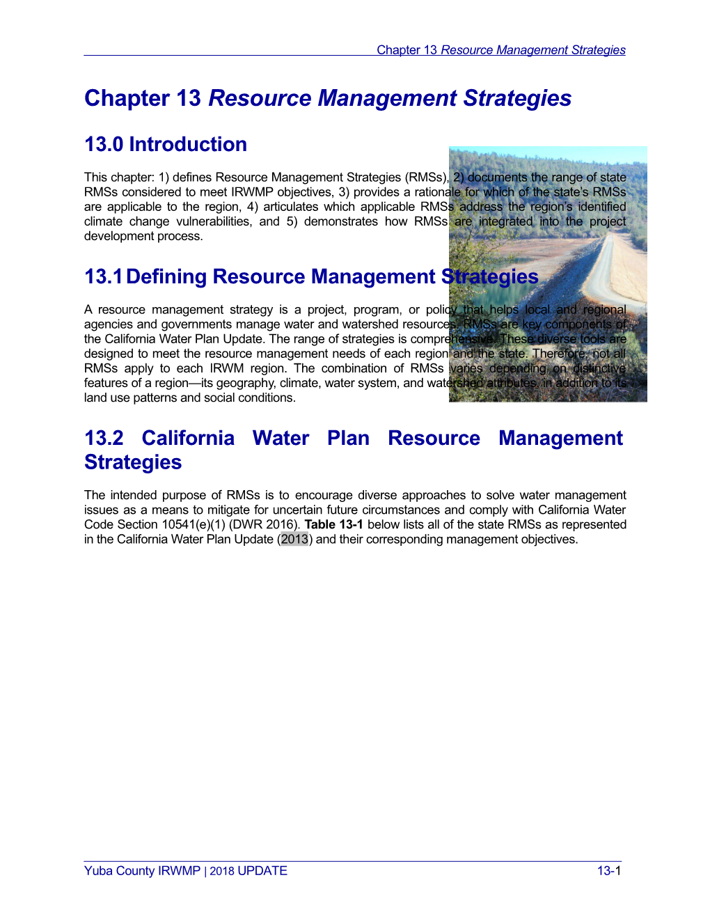 Chapter 13 Resource Management Strategies