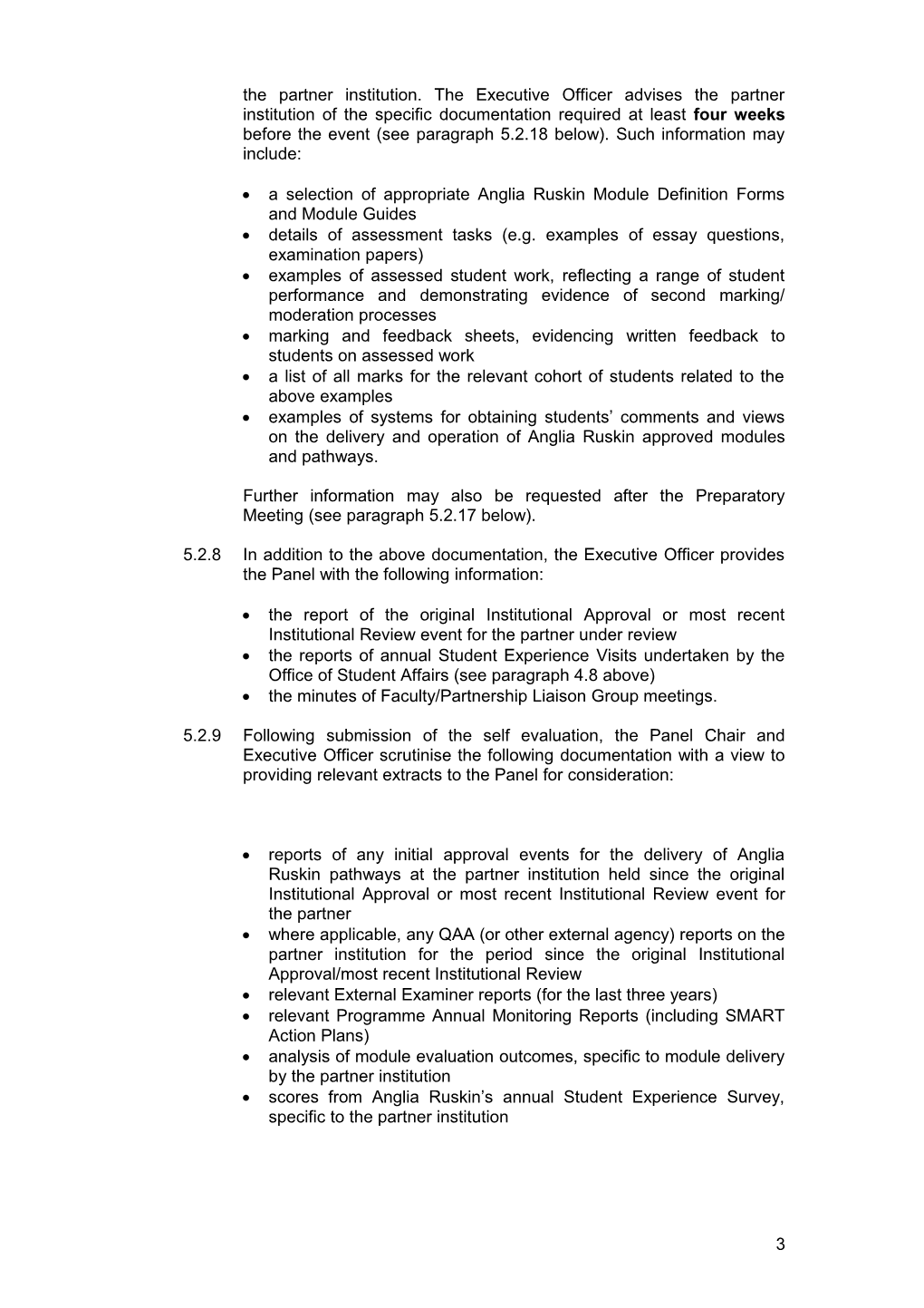 Extract from Senate Code of Practice on Collaborative Provision: Procedural Document