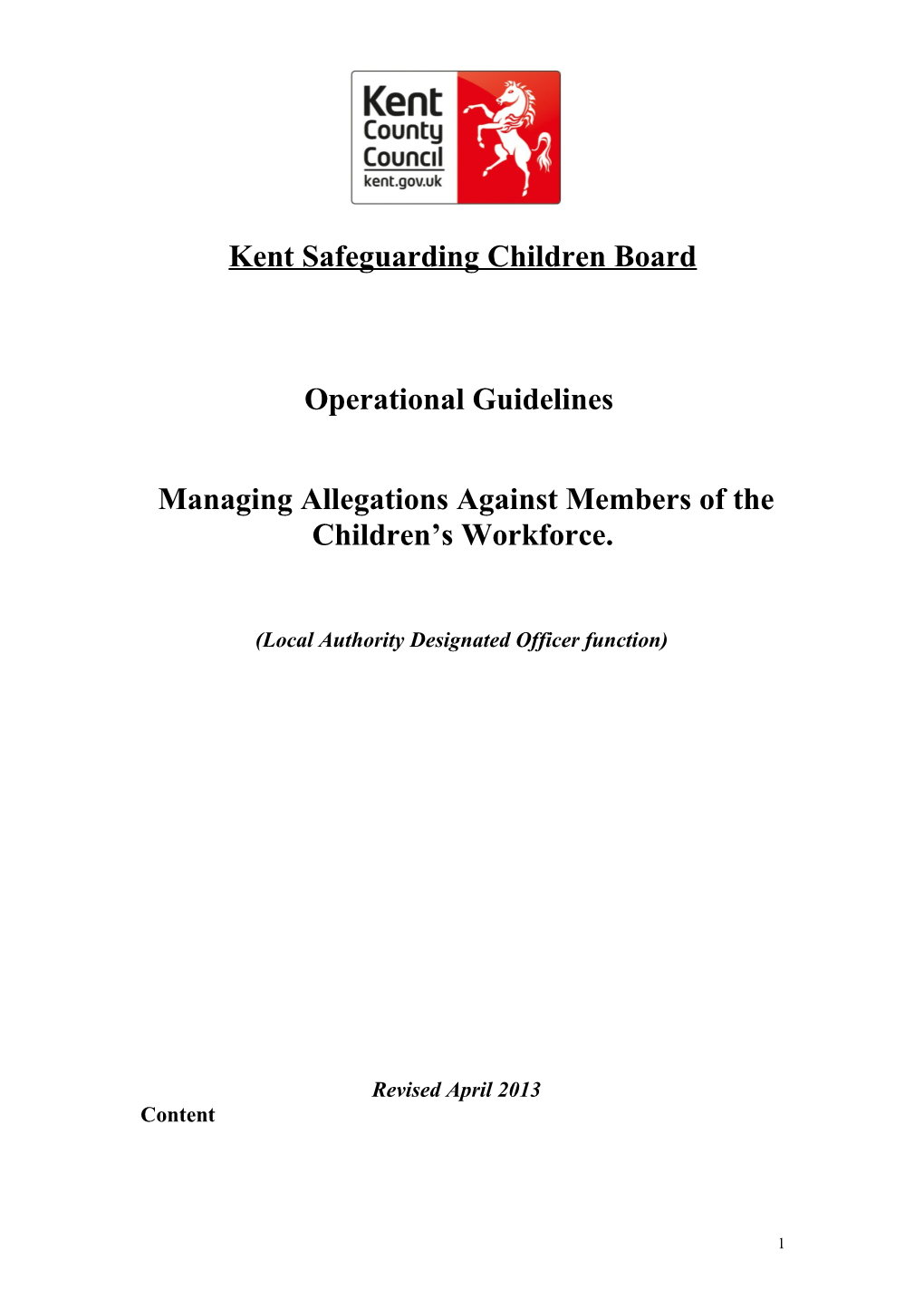 Safeguarding Protocols for Managing Allegations Against Professionals Who Work with Children