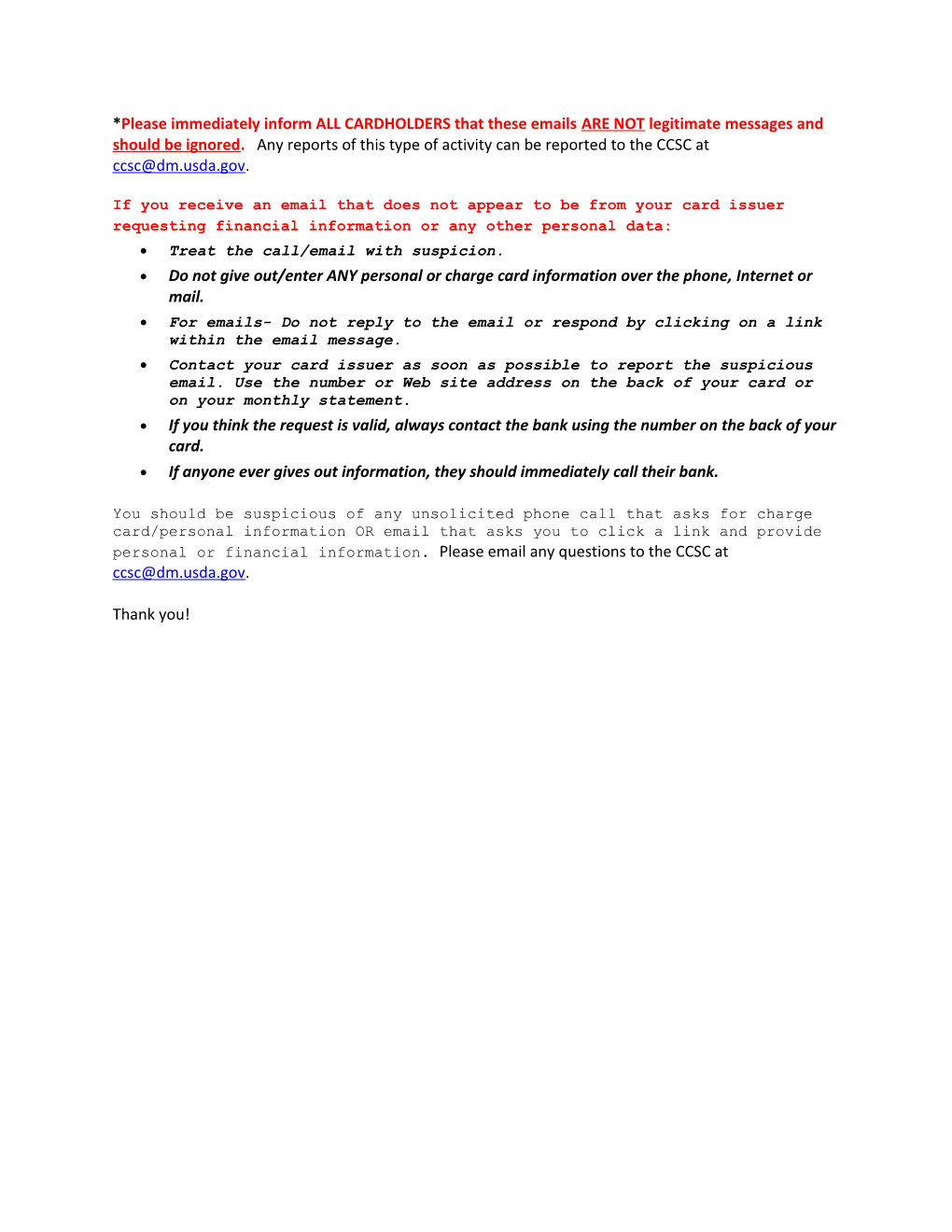 Pcard-08-2012: Fraud Alert Bank of America Alert Scam