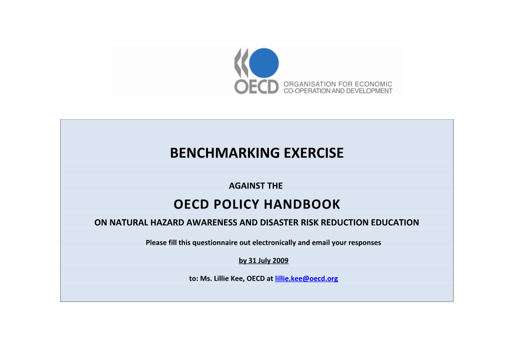 Benchmarking Exercise