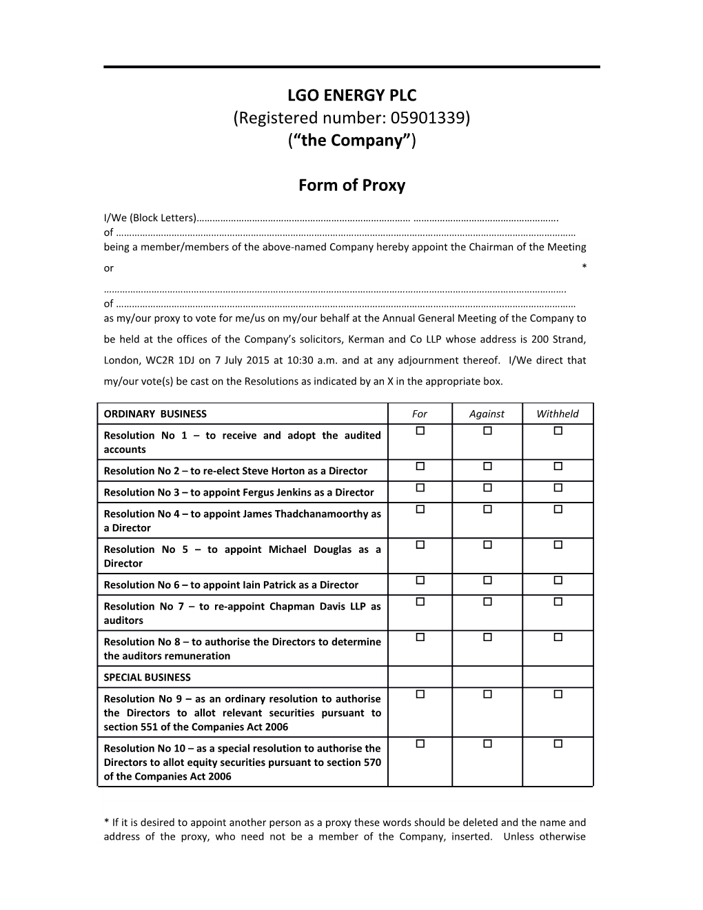 2011.06.01 Proxy Form LGO