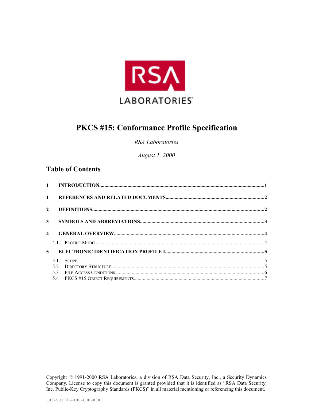 PKCS #1 V2.0: RSA Cryptography Standard